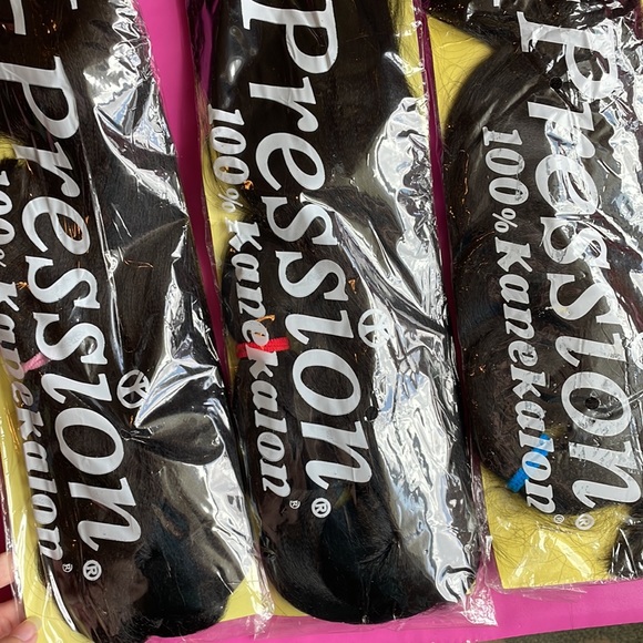 Sensationnel X-pression Braiding Hair Extensions African Collection Color 1B NEW - Picture 5 of 9